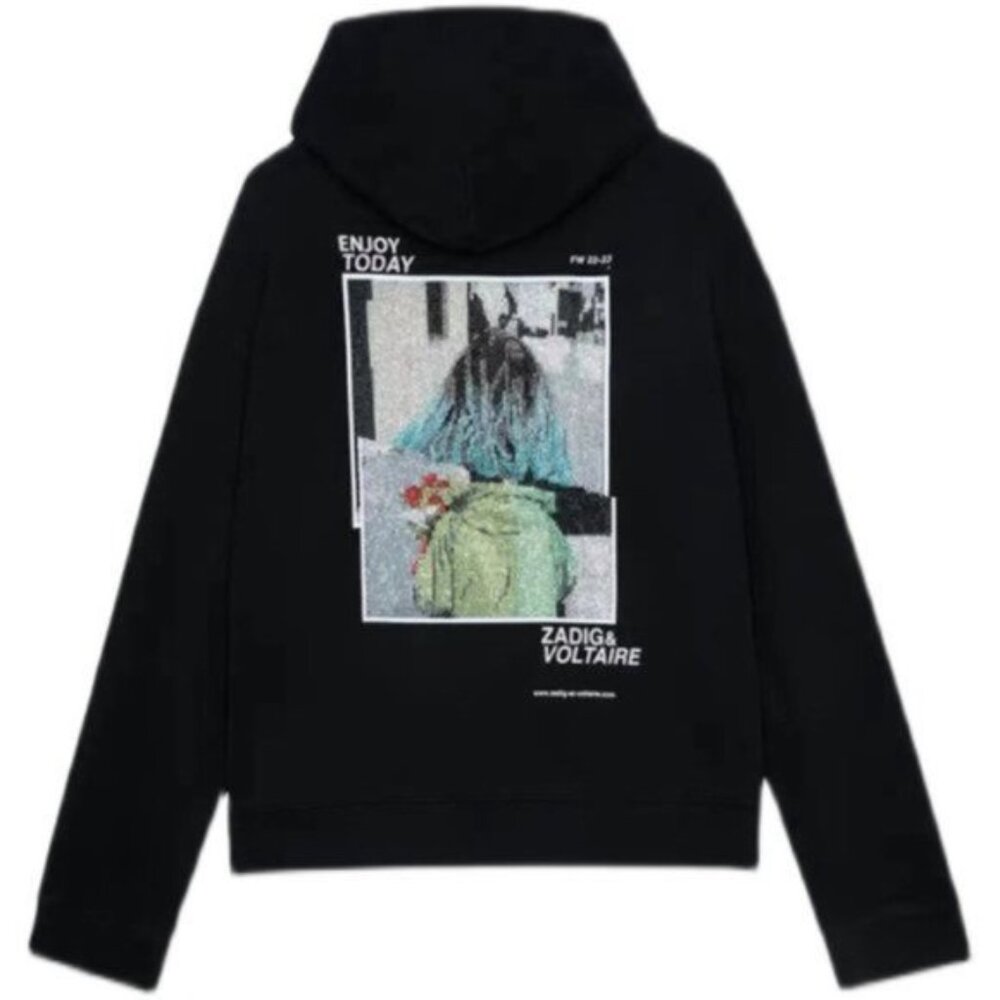 ZADIG & VOLTAIRE Black Hoodie - Picture 9 of 9